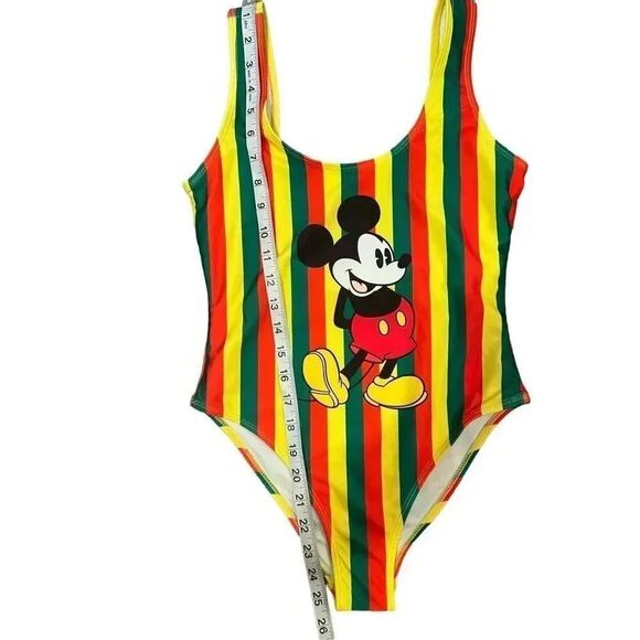 Disney Mickey Mouse Jamaican Swimsuit Size Small - Picture 7 of 8